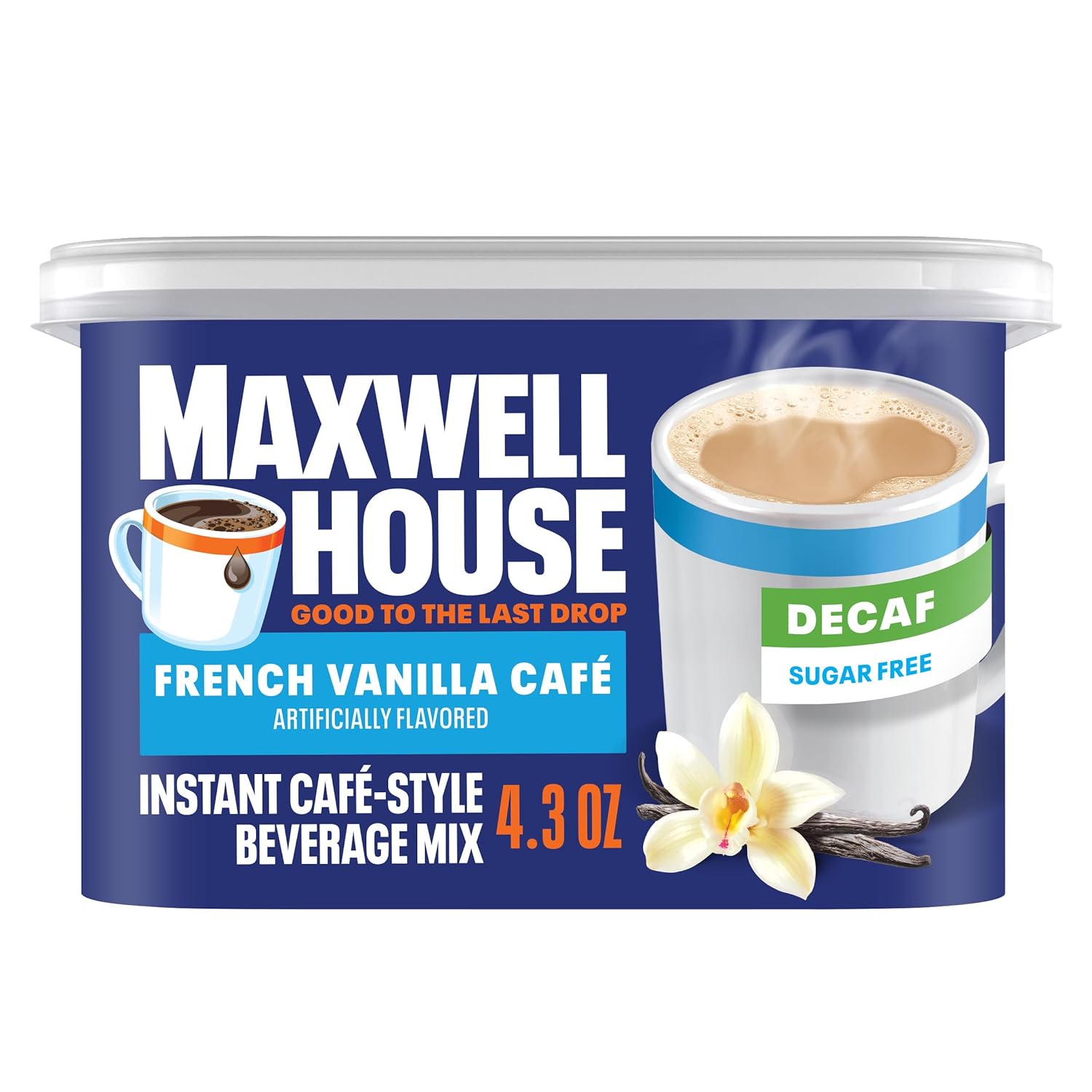 Maxwell House Sugar Free Decaf French Vanilla